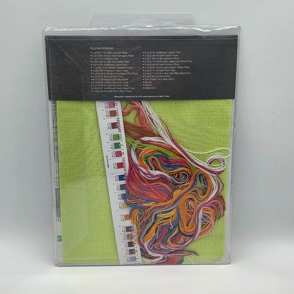 Zweigart Artiste Classy Cat Retro Vibe Counted Cross Stitch Kit 1389014 NIP 2015 - Picture 5 of 6